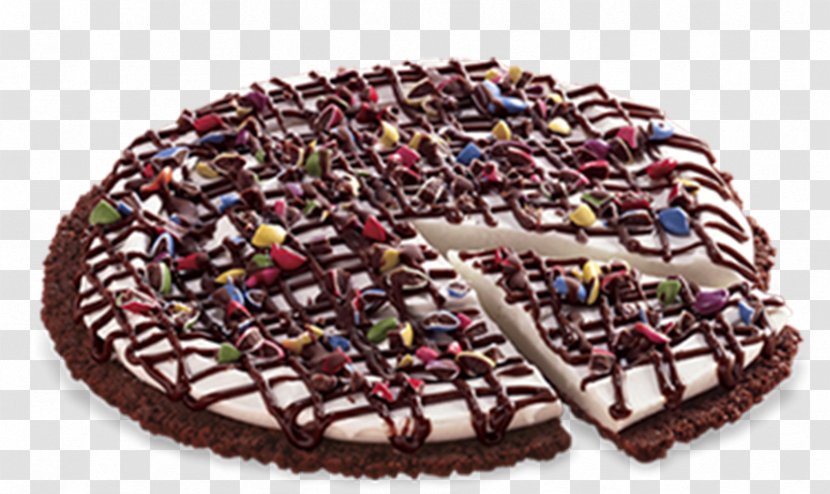 Pizza Ice Cream Reese's Peanut Butter Cups Chocolate Brownie Hamburger - Blizzards Transparent PNG
