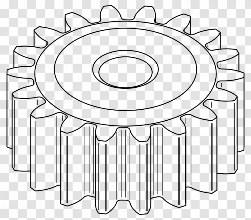 Gear Mechanical Engineering Worm Drive Drawing Involute - Cycloid Transparent PNG