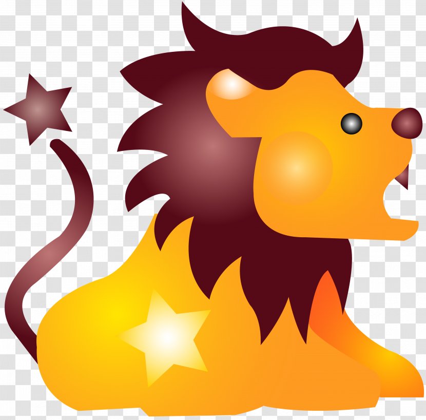 Leo Clip Art - Dog Like Mammal - Lion Cartoon Transparent PNG