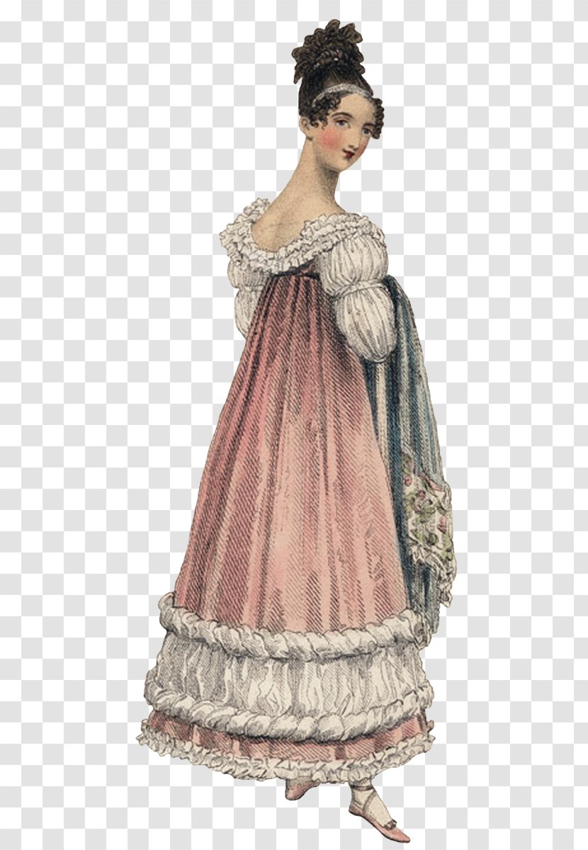 Jane Austen Regency Era Pride And Prejudice Clothing Gown - Dress Transparent PNG