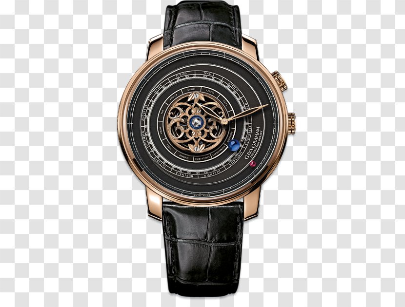 Watch Tourbillon Orrery Moon Astronomy - Strap Transparent PNG