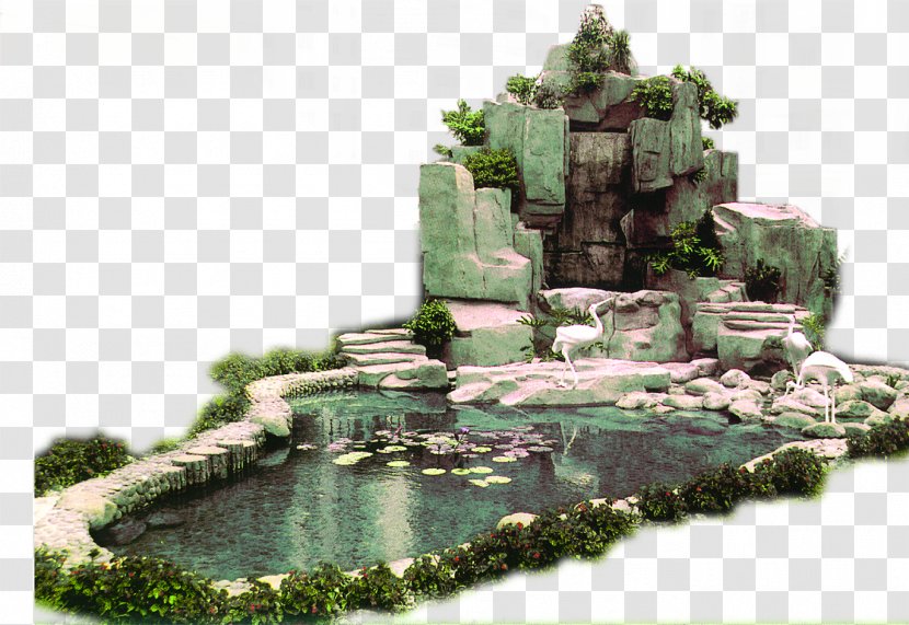 Shangqiu Texture Mapping - Art - Park Landscape Stone Transparent PNG