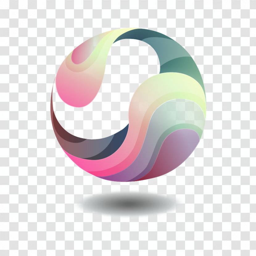 Adobe Illustrator Ball Rendering Abstraction Icon - Software - Taiji Transparent PNG