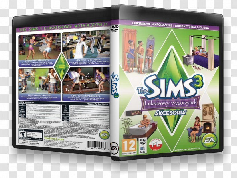 The Sims 3: Master Suite Stuff Ambitions Video Game - 3 - Games Transparent PNG