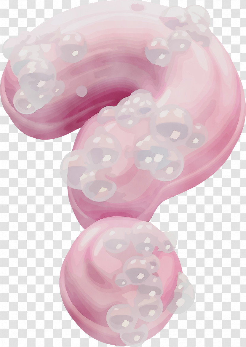 Pink Liquid Bubble Transparent PNG