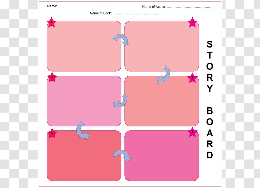 Storyboard Template Diagram Clip Art - Blog - Printable Transparent PNG