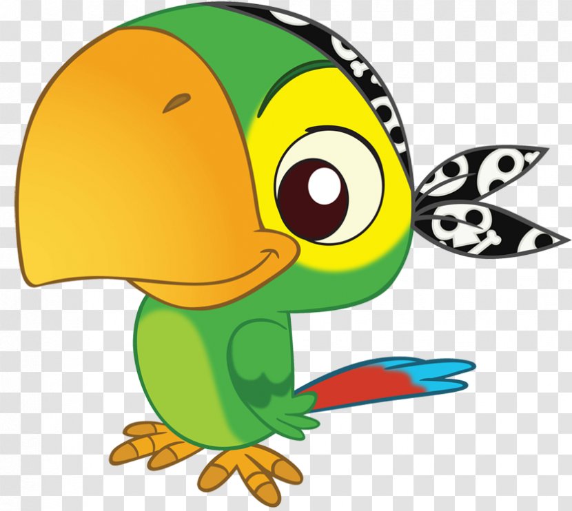 Captain Hook Flint Parrot Piracy Clip Art - Artwork - Happy Birthday Son Clipart Transparent PNG