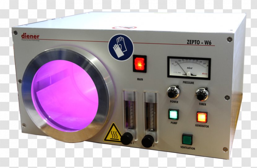 Atmospheric-pressure Plasma Cleaning Plasma-activated Bonding Activation - Bell Jar - Electronics Transparent PNG