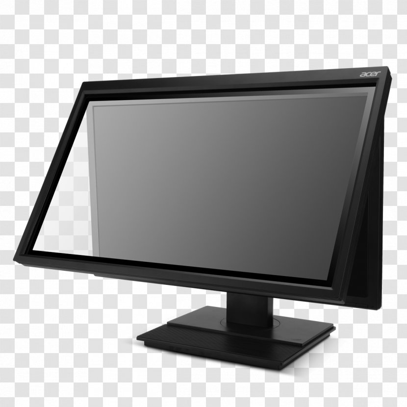 Computer Monitors 1080p Digital Visual Interface Liquid-crystal Display Resolution - Monitor Accessory Transparent PNG