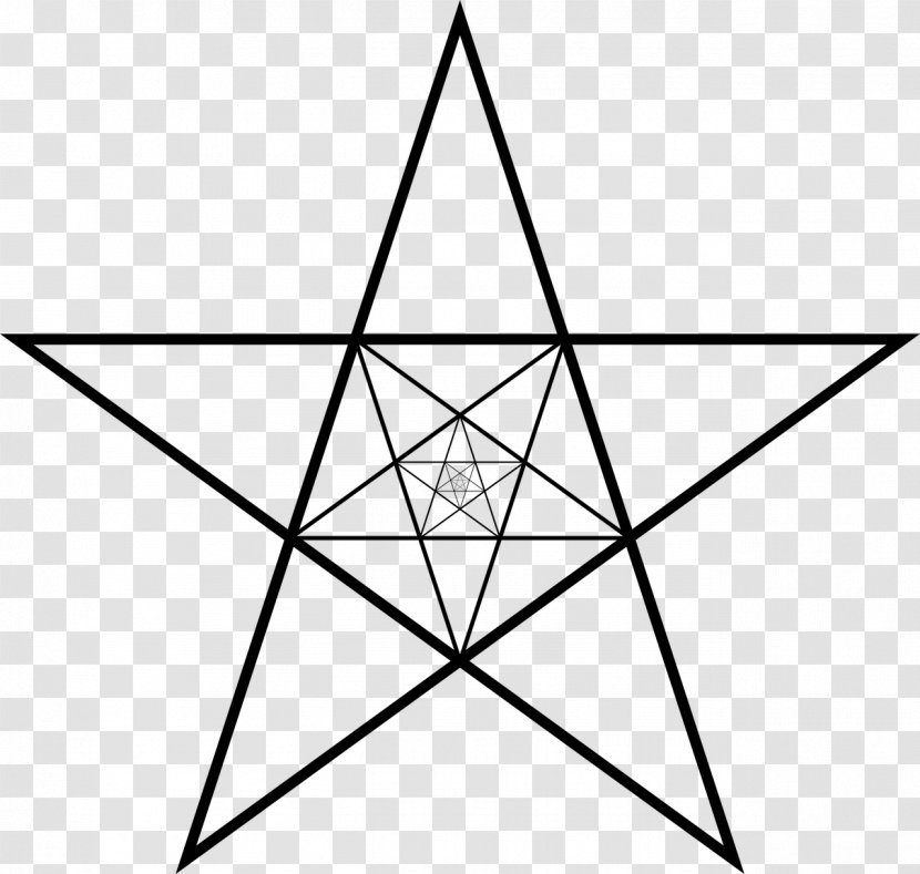 Pentagram Pentagon Star Polygon Regular - Symbol Transparent PNG
