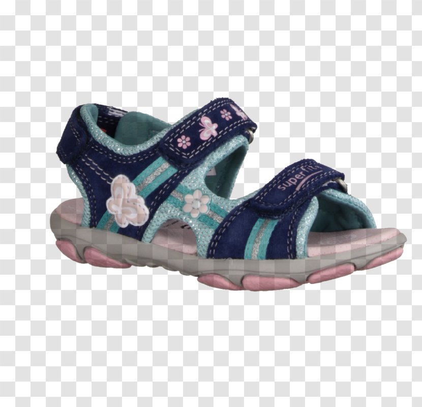 Sandal Shoe Footwear Walking Blue - Cartoon Transparent PNG