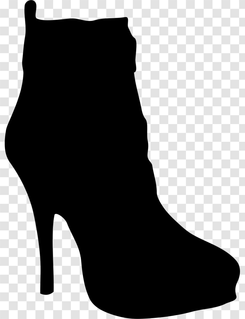 High-heeled Shoe Stiletto Heel Sneakers - Footwear - Silhouette Transparent PNG