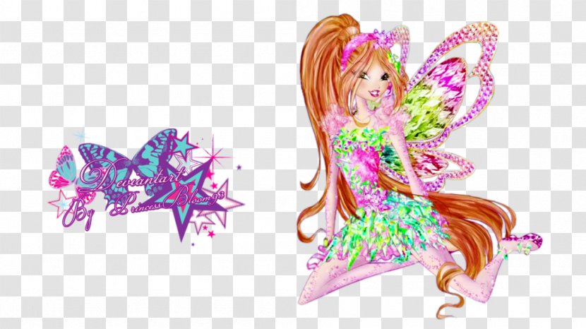 Flora Bloom Aisha Tecna Stella Transparent PNG