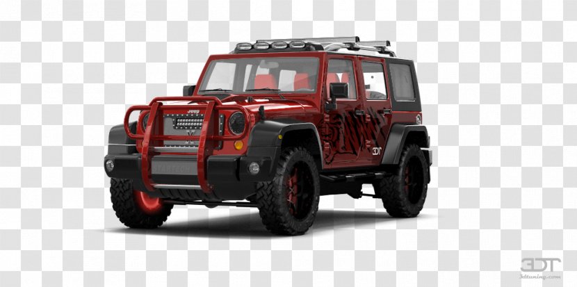 Model Car Jeep Motor Vehicle Off-roading - Automotive Tire - Wrangler Unlimited Transparent PNG