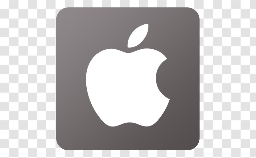 Heart Black Font - Apple - Store Transparent PNG