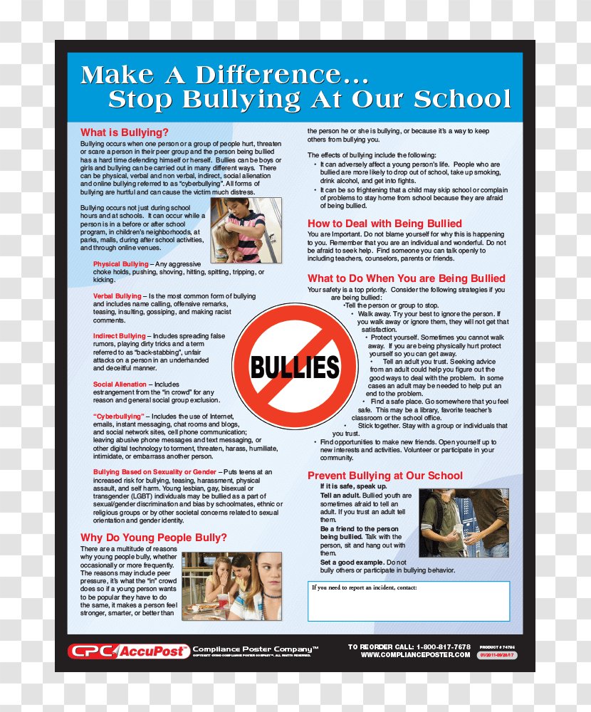 Stop Bullying School Teacher - Classroom Transparent PNG