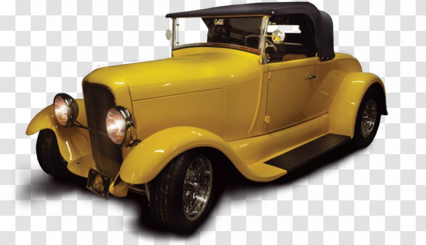 Car Ford Model A 1932 T Hot Rod - Yellow Transparent PNG