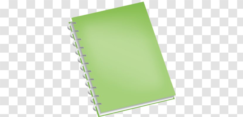 Paper Laptop Notebook Clip Art - Green Transparent PNG