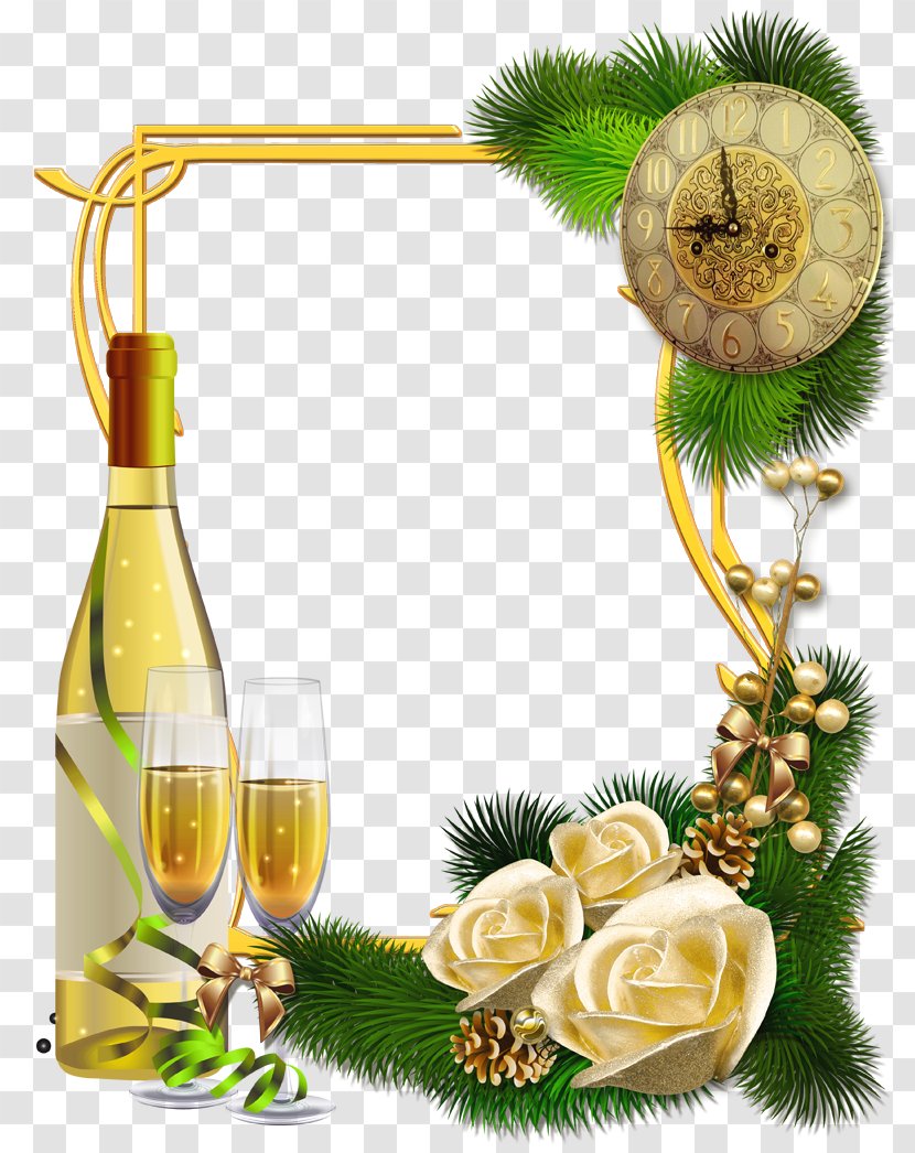 Happy New Year 2018 Picture Frames Christmas - Frame Transparent PNG