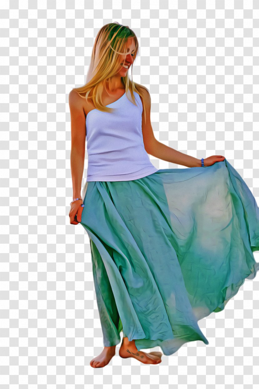 Smiling People - Green - Trousers Linens Transparent PNG