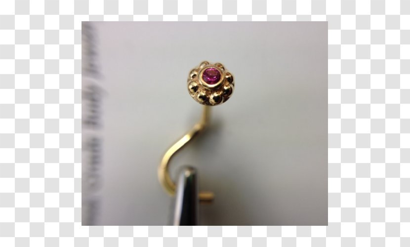 Colored Gold Ring Silver Ruby - Diamond Transparent PNG