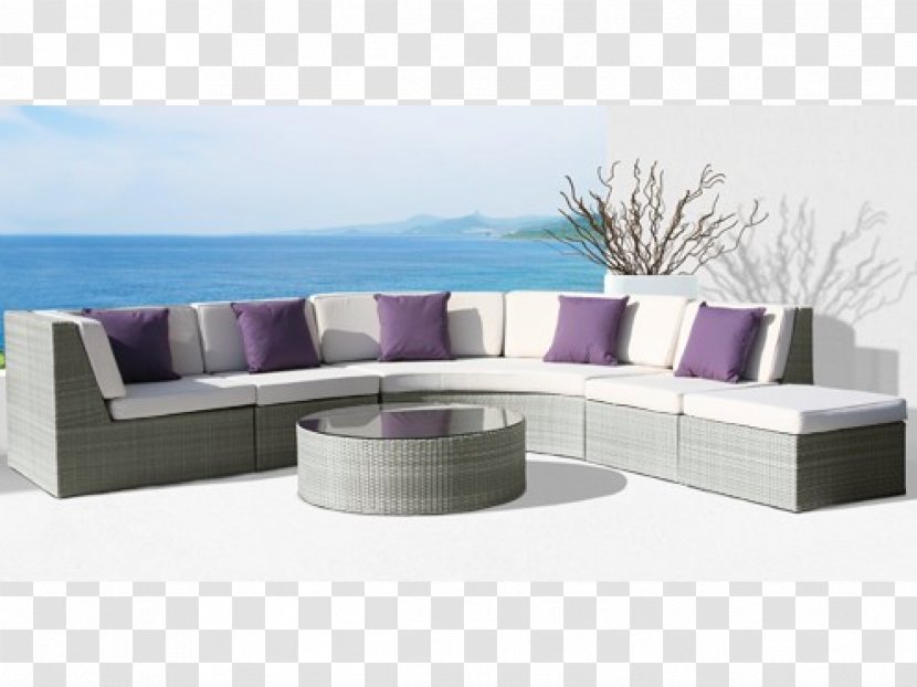 Table Chaise Longue Couch Garden Furniture - Sofa Bed - Corner Transparent PNG