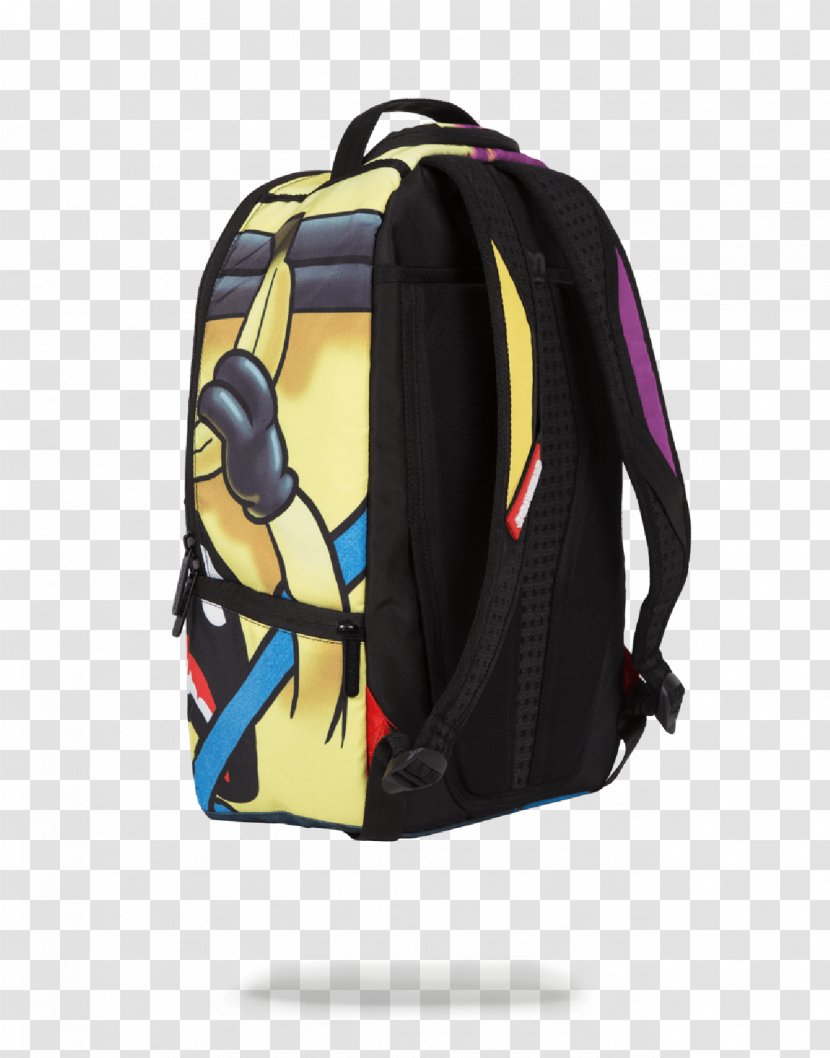 Sprayground Marvel Civil War Backpack Bag Minions Despicable Me - Yellow Transparent PNG