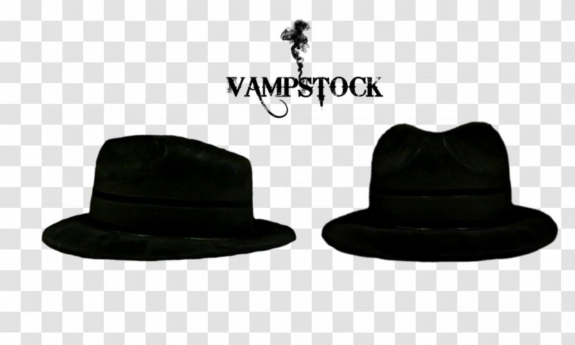 Fedora Cap Black Hat White - And Transparent PNG