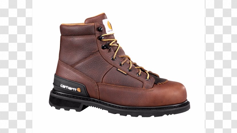Steel-toe Boot Carhartt Leather Wedge - Work Boots Transparent PNG
