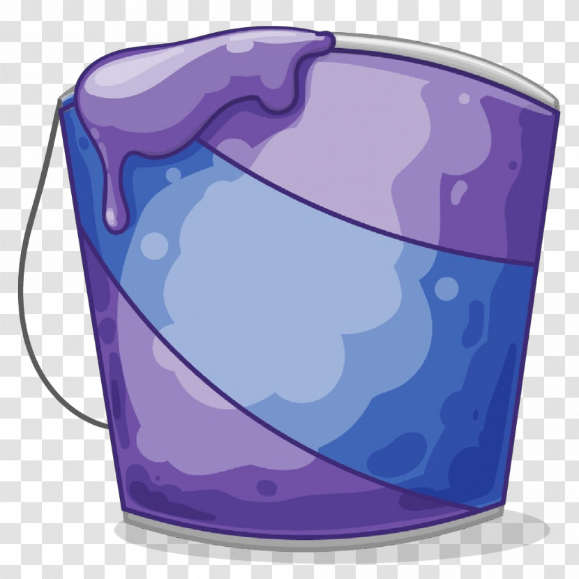 Purple Violet Blue Water Glass Transparent PNG
