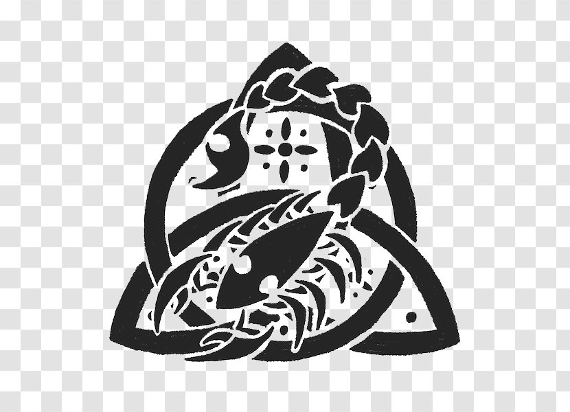 Scorpion Symbol Clan Logo - Black Transparent PNG