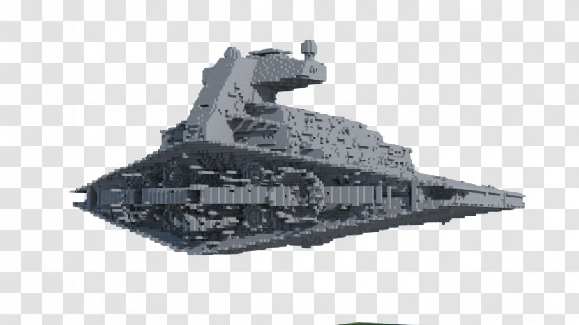 Star Destroyer Architectural Engineering Battlecruiser Minecraft Project Transparent PNG