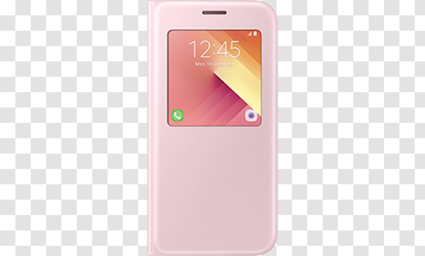 Samsung Galaxy A5 A7 (2017) Cover Version Smartphone - Pink Transparent PNG