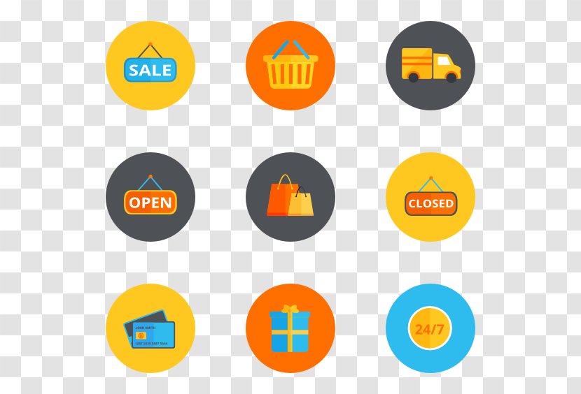 Cart Vector - Supermarket - Yellow Transparent PNG