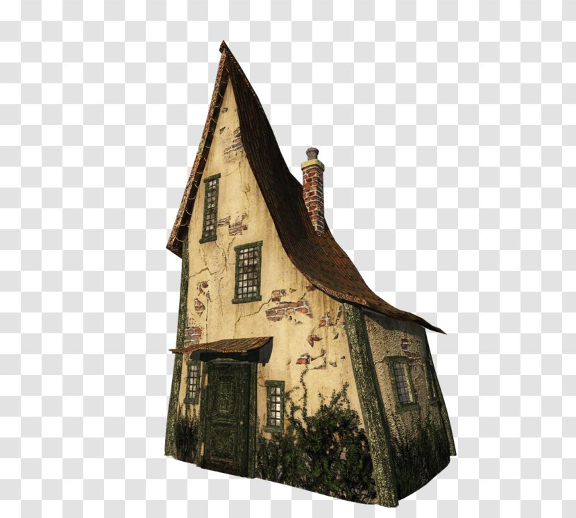 Image Clip Art Cartoon Facade - Gimp - Old Cottage Transparent PNG