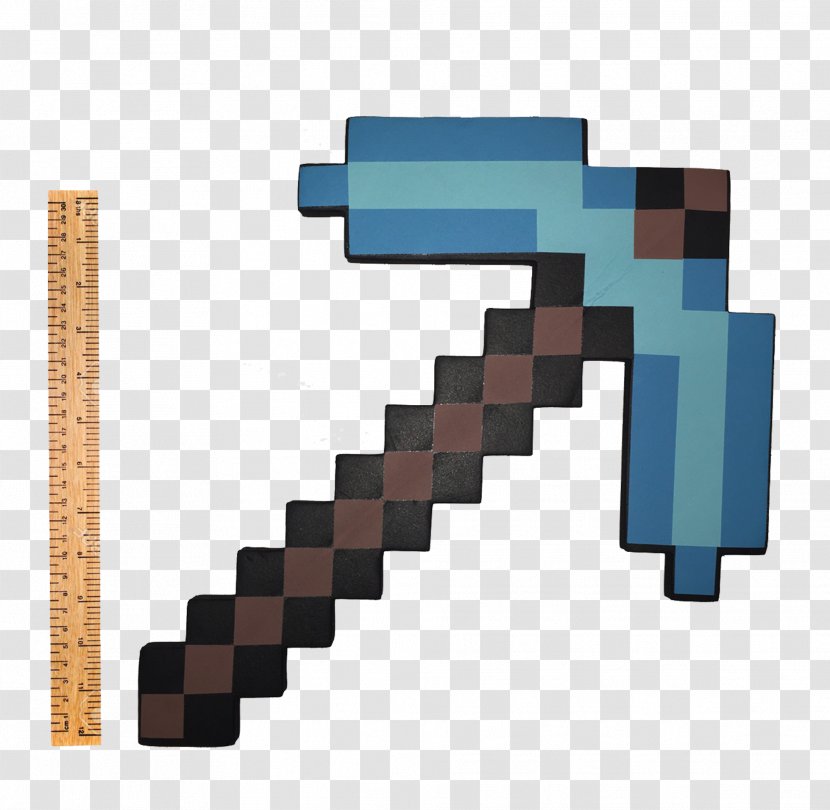 Minecraft: Pocket Edition Pickaxe MineCon Tool - Minecraft Transparent PNG