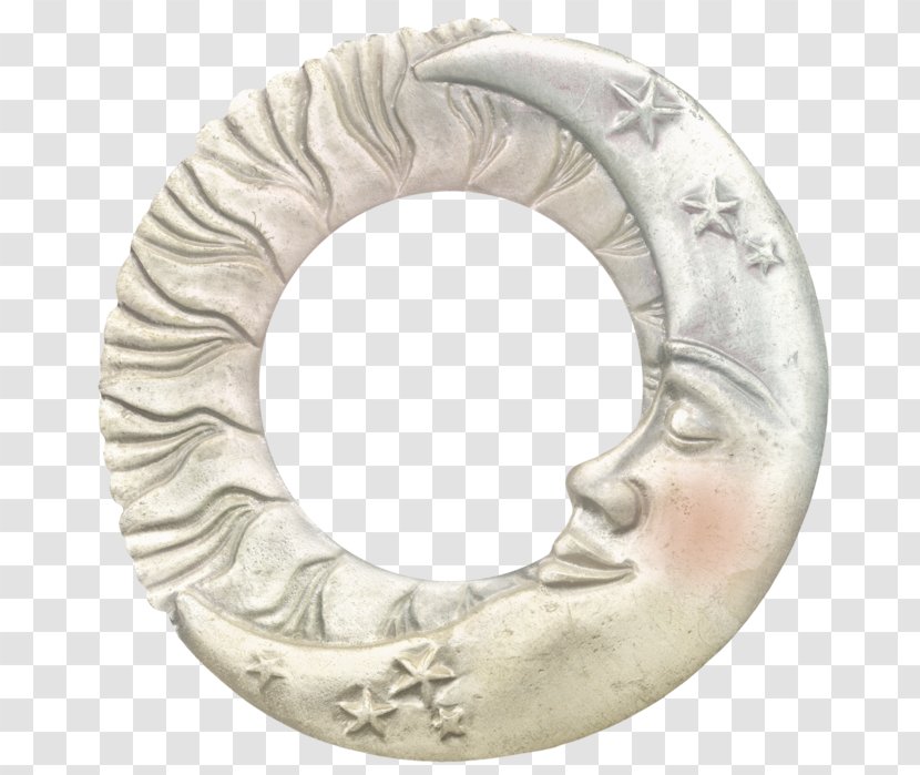 ADE 16 July Moon - Silver - Cresent Transparent PNG