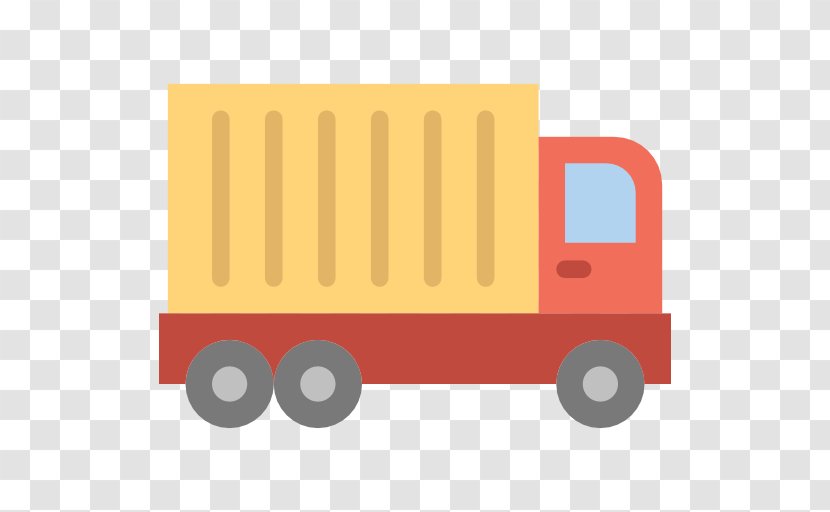 Truck Car Transport Icon - Scalable Vector Graphics - Big Red Transparent PNG