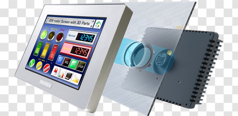 User Interface Industrial PC Touchscreen Automation Computer Monitors - Software Transparent PNG