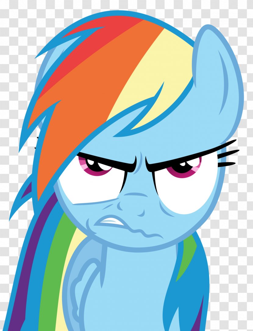 Rainbow Dash Pony Pinkie Pie Applejack Twilight Sparkle - Heart - Angry Vector Transparent PNG