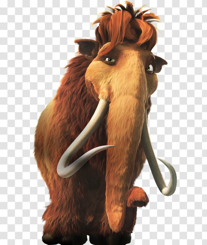 Ellie Scrat Manfred Sid Ice Age: Dawn Of The Dinosaurs - Ray Romano - Gelo Transparent PNG