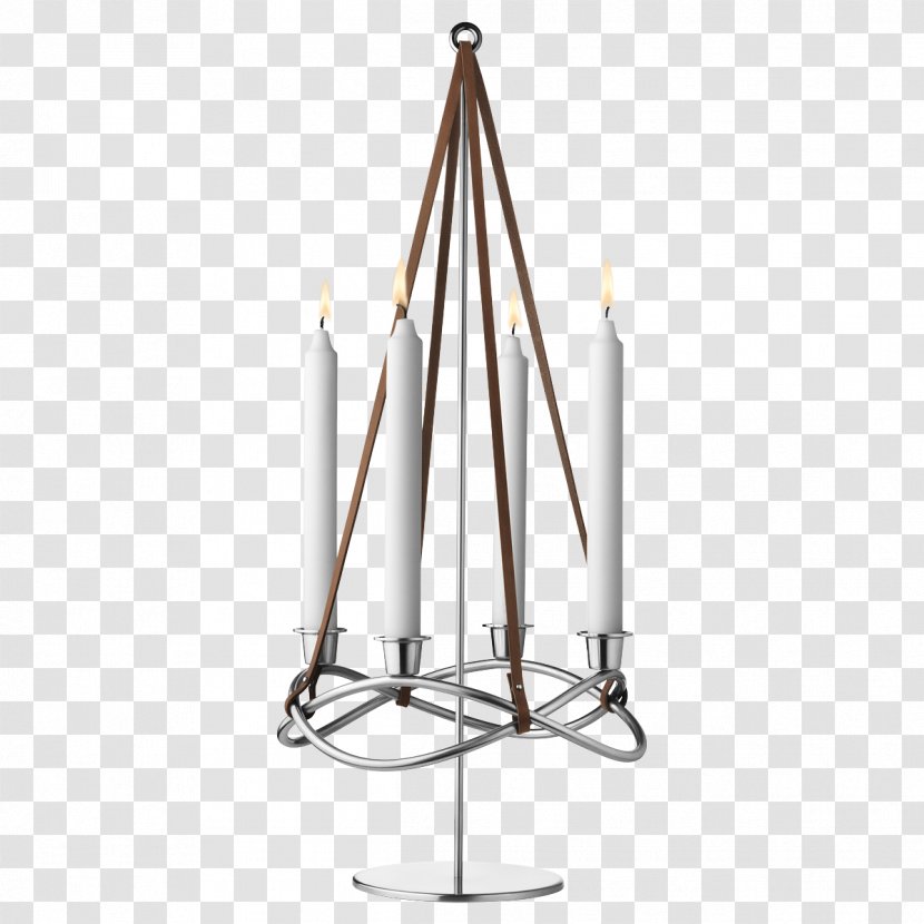 Candlestick Steel Advent Candle Georg Jensen A/S Transparent PNG