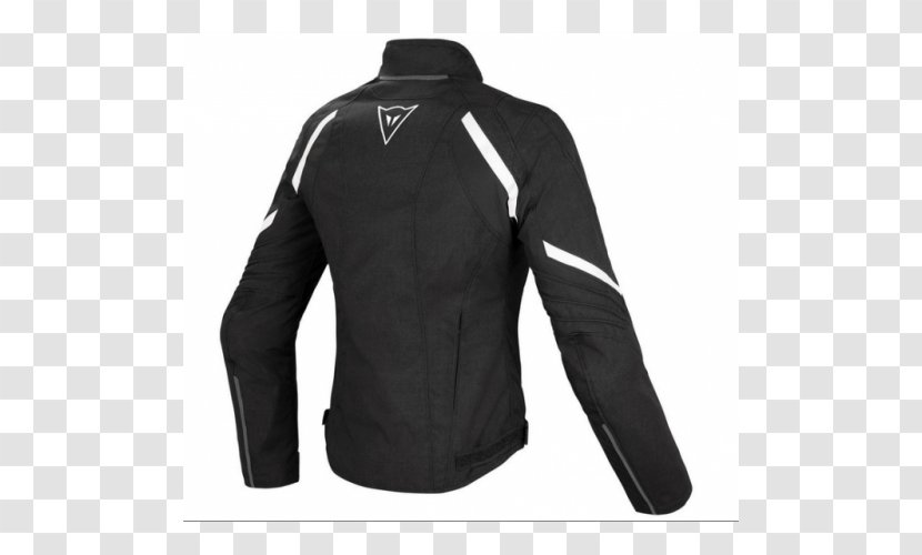 Leather Jacket Dainese Blouson Motorcycle - Black Transparent PNG