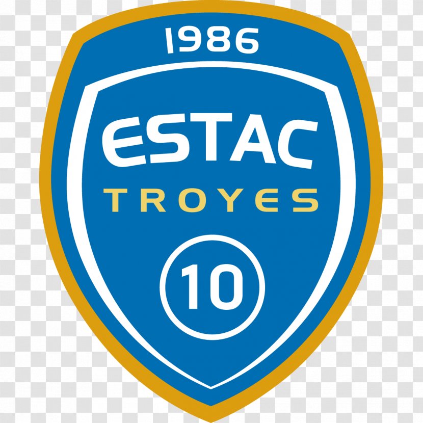 Troyes AC France Ligue 1 Logo Football - Team Transparent PNG