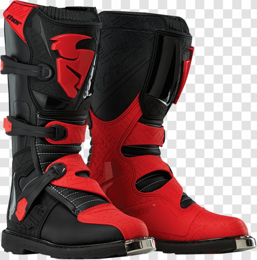 Motorcycle Boot Thor Clothing Accessories - Outdoor Shoe - Colorful Boots Transparent PNG