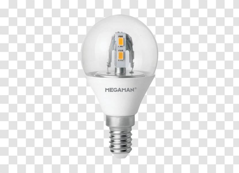 Lighting Edison Screw LED Lamp Megaman Incandescent Light Bulb - Material Transparent PNG
