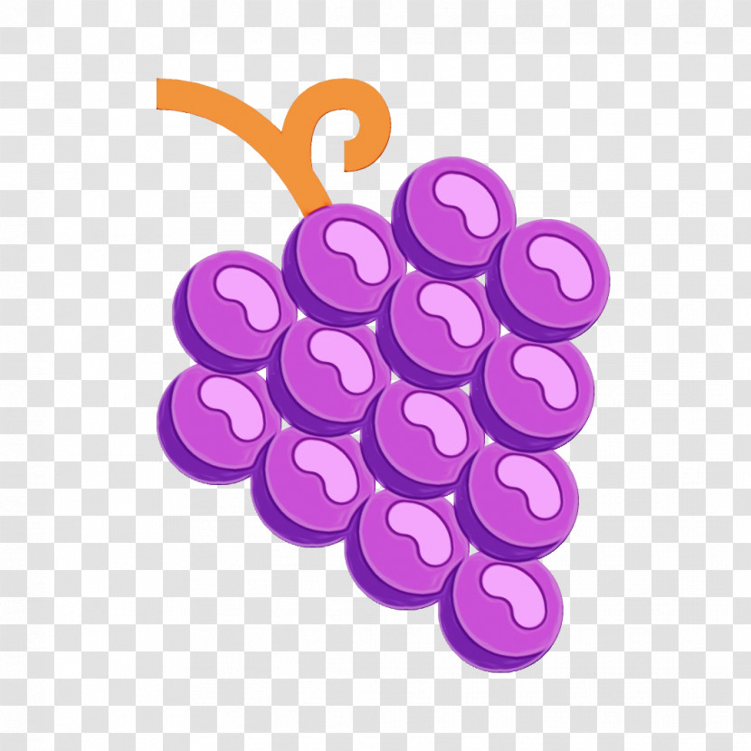 Violet Purple Grape Grapevine Family Vitis Transparent PNG