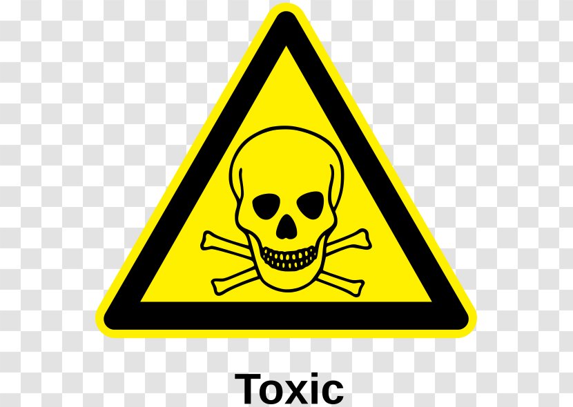 Toxicity Poison Hazard Symbol Biological Clip Art - Brand - Text Label Transparent PNG