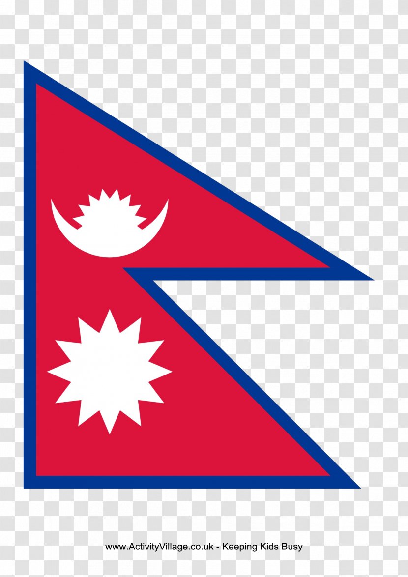 Flag Of Nepal National Shutterstock - A4 Resume Transparent PNG