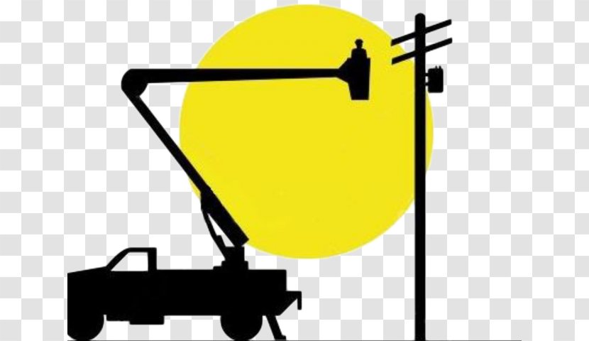 Aerial Work Platform Pickup Truck Electricity Lineworker - Physics Frame Transparent PNG